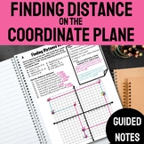Finding Distance Between 2 Points on the Coordinate Plane 