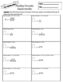 Finding Domain Algebraically Self-Checking Activity