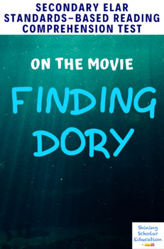 Preview of Finding Dory (2016) Movie Guide/Analysis Multiple-Choice Quiz/Test
