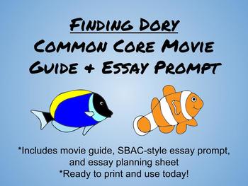 Preview of Finding Dory Common Core Study Guide/Mini-Unit