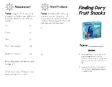Finding Dory Fruit Snacks - Food Math