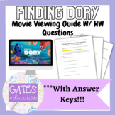 Finding Dory Movie Guide W/ HW Questions : Environmental/B