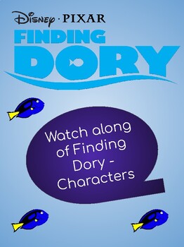 Preview of Finding Dory - Movie Watch Along - Characters