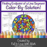 Finding Endpoint (of a Line Segment using Midpoint Formula) Color-by-Number!