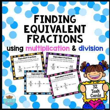 equivalent fractions using division worksheets teaching resources tpt
