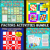 Finding Factors Activities Bundle