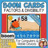 Factoring and Divisibility Rules Boom Cards Digital Resour