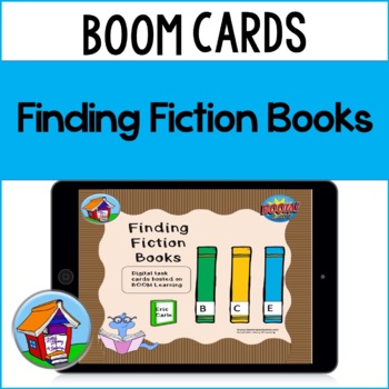 Preview of Finding Fiction Books BOOM Cards™