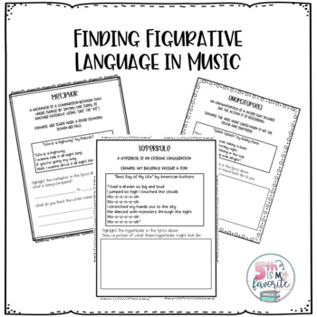 Preview of Finding Figurative Langage in Music