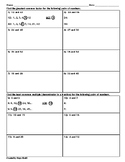 Finding GCF and LCM Practice Worksheet