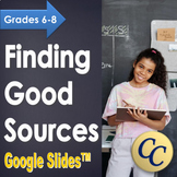 Finding Good Sources A Guide to Finding Credible Sources w