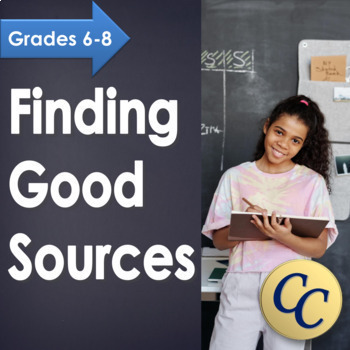 Preview of Finding Good Sources both PDF and Google Slides™ versions