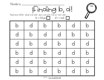Finding Letters B D P Q Etc Distance Learning By Our Dual World