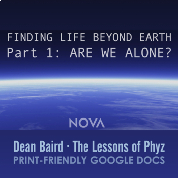 Preview of Finding Life Beyond Earth - Part 1: Are We Alone? [PBS NOVA]