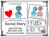 Finding Love- A Social Story with Comp Questions for Autis