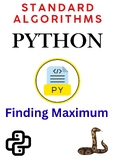 Finding Max in Python– Algorithm Coding for Middle & High school learners