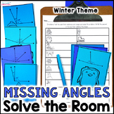 Finding Missing Angles - Solve the Room Winter Math Activi