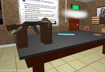 Preview of Finding Muzzle Velocity of AK47 Shell - Interactive 3D Simulation (Windows)