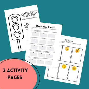 Finding My Calm: Social Story, Classroom Posters, and Activity Sheets