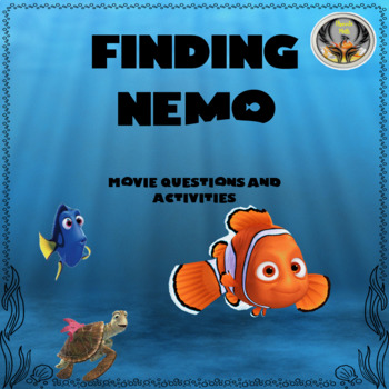 Preview of Finding Nemo Math Movie Activities