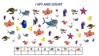Preview of Finding Nemo Movie - I Spy and Count