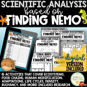 Preview of Finding Nemo - Science-Based Analysis | Printable + Digital
