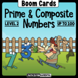 Finding Prime & Composite Numbers - Level 2 | Boom Cards |