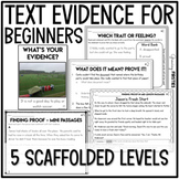Finding and Citing Text Evidence & Making Inferences using Context Clues