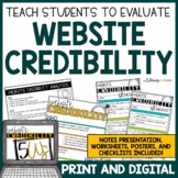 Finding Reliable Online Sources & Website Credibility Unit