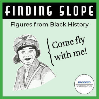 Preview of Finding Slope Black History Worksheet