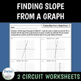 Finding Slope From a Graph CIRCUIT WORKSHEETS