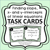 Finding Slope and x- and y-intercepts of Linear Equations 