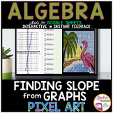 Finding Slope from Graphs GOOGLE SHEETS Digital Resource P