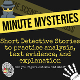 Finding Text Evidence ~ Using Detective Stories to Practice