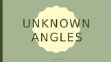 Finding Unknown Angles