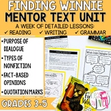 Finding Winnie Mentor Text Unit for Grades 3-5