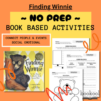 Preview of Finding Winnie | Story of Winnie the Pooh | Literacy Activities | Timeline