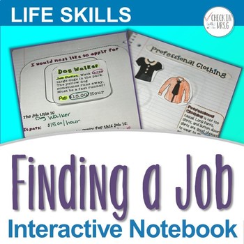Preview of Finding a Job Interactive Notebook