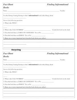 Preview of Finding info in books, library assessment