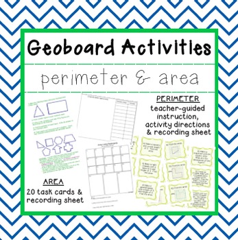 Lucky to Learn Math - Perimeter - Lesson 8.17 - Differentiation - Geoboard  Perimeters - Lucky Little Learners