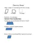 Finding the Area Notes: 6th Common Core