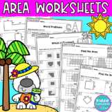 Finding the Area Worksheets
