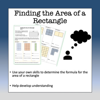 Preview of Finding the Area of a Rectangle