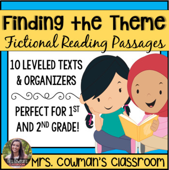 Preview of Finding the Central Message or Theme - Passages & Task Cards