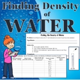 Finding the Density of Water Lab, Assessment, Practice