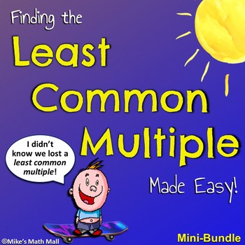 Preview of Least Common Multiple (Mini Bundle)