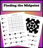 Finding the Midpoint Color Worksheet