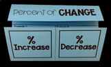 Finding the Percent of Change - Editable Foldable