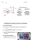 Finding the Speed of Cars on Ramps_Using CPO Timers