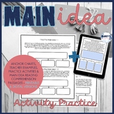 Main Idea & key details activity & reading comprehension w
